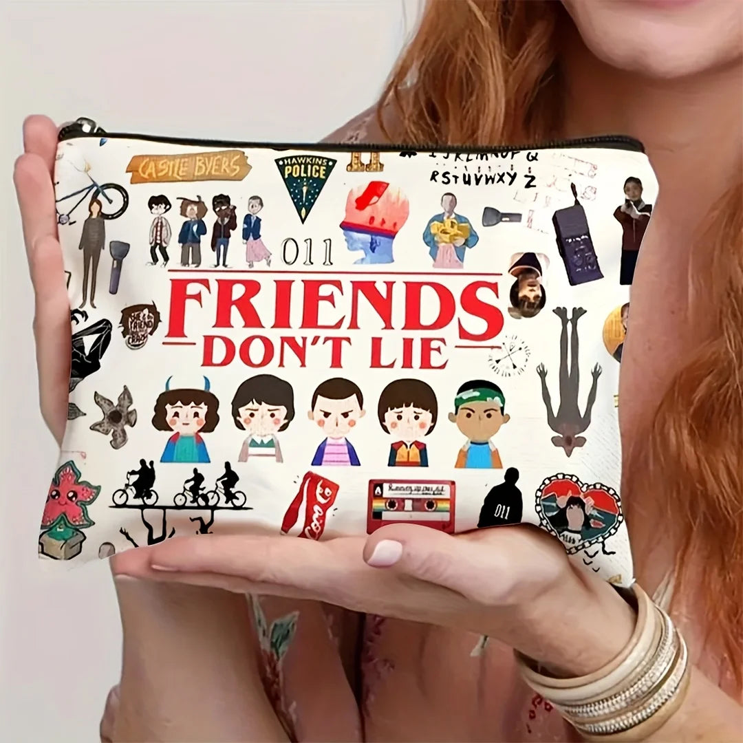 Friends Don’t Lie Zip Hand Bag