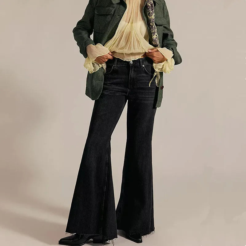 Jennifer Watson Relaxed Flare Jeans