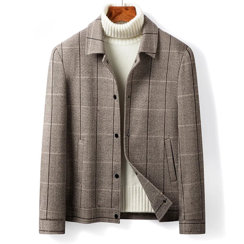 Montreal Plaid Wool Jacket