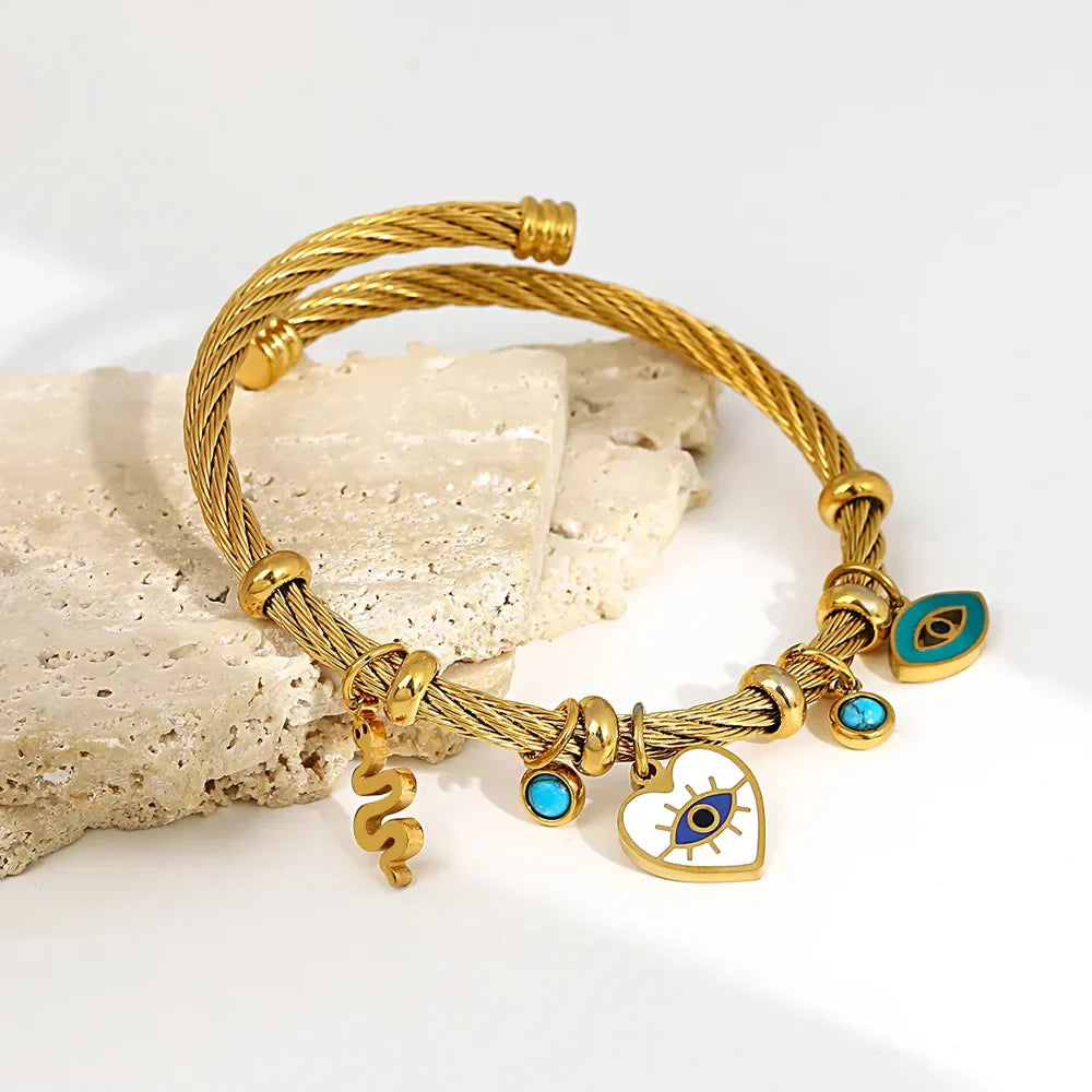 Evil Eye Charm Bracelet