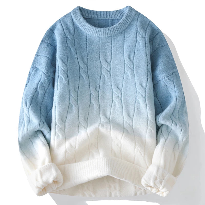 Ridge Gradient Comfort Sweater