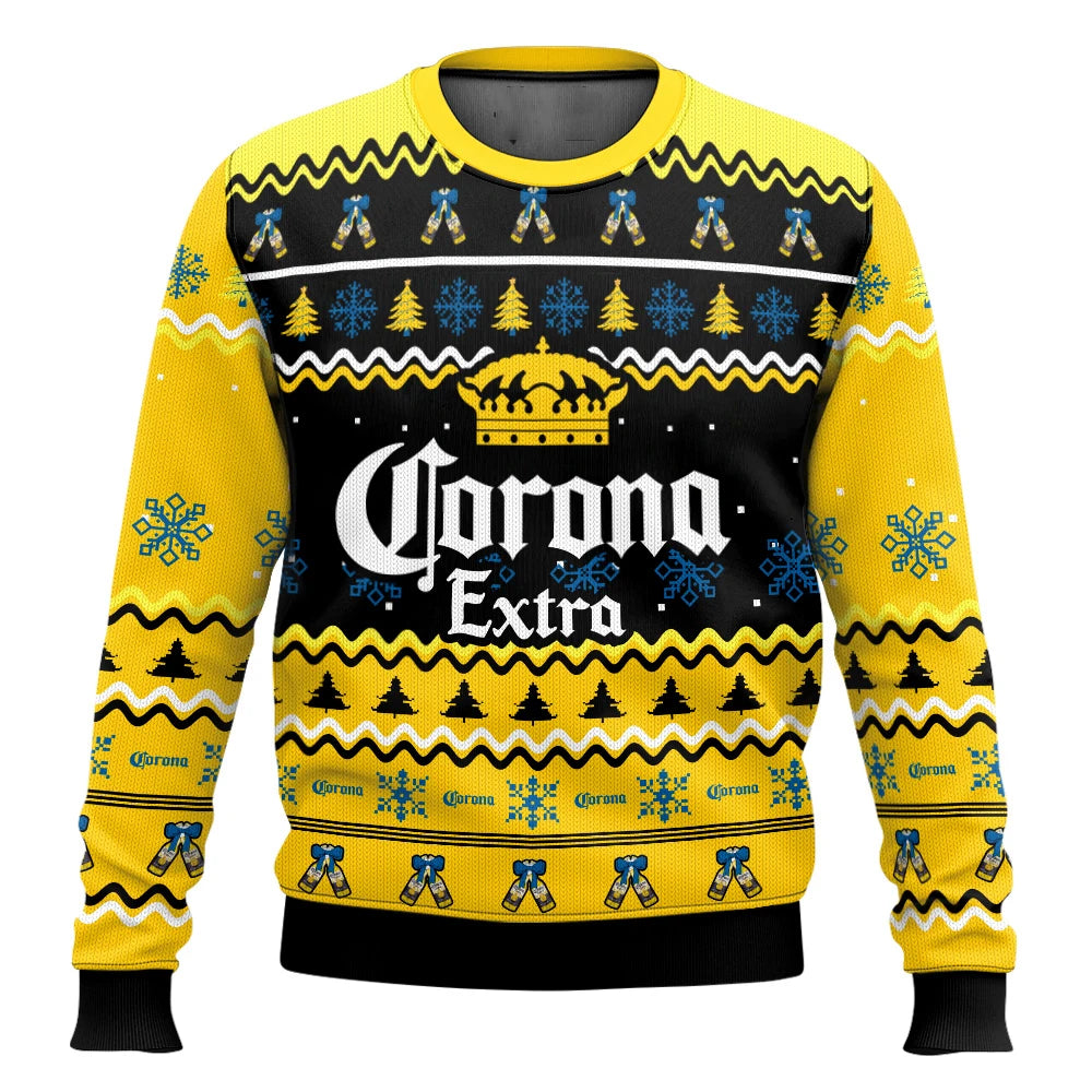 Funny Corona Christmas Sweater