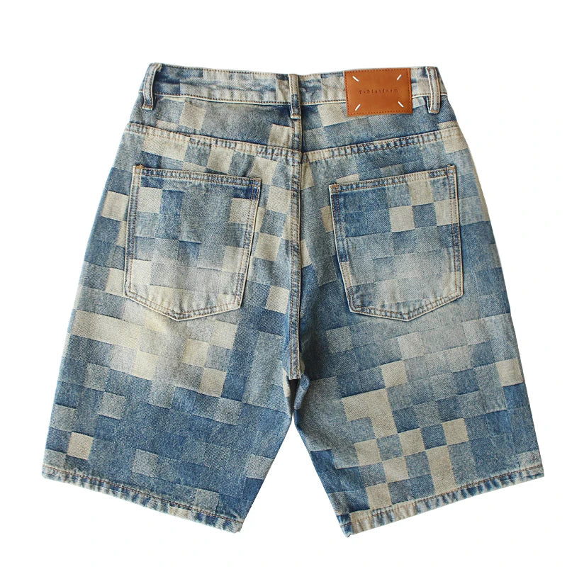 Kingston Pixel Denim Shorts