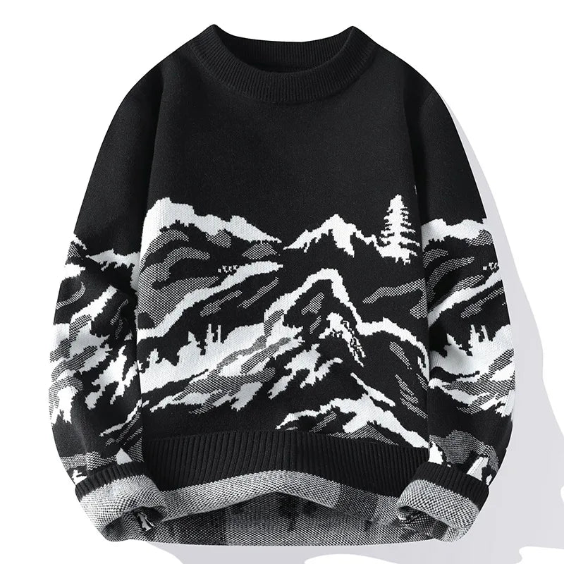 Jack Harrington Landscape Wool Sweater