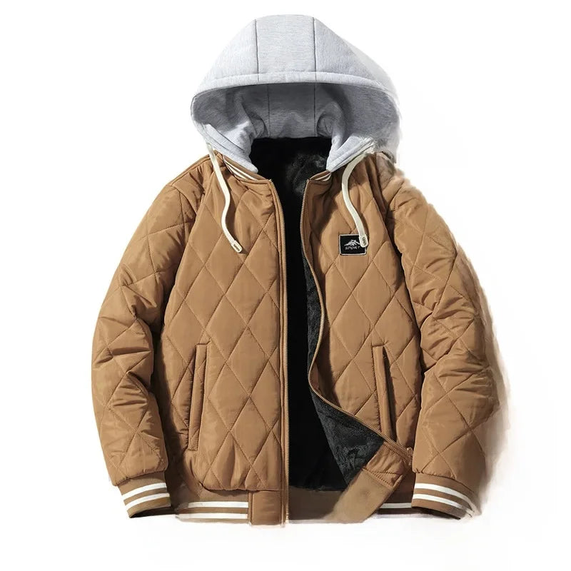 Liam Turner Quilted Hooded Jacket