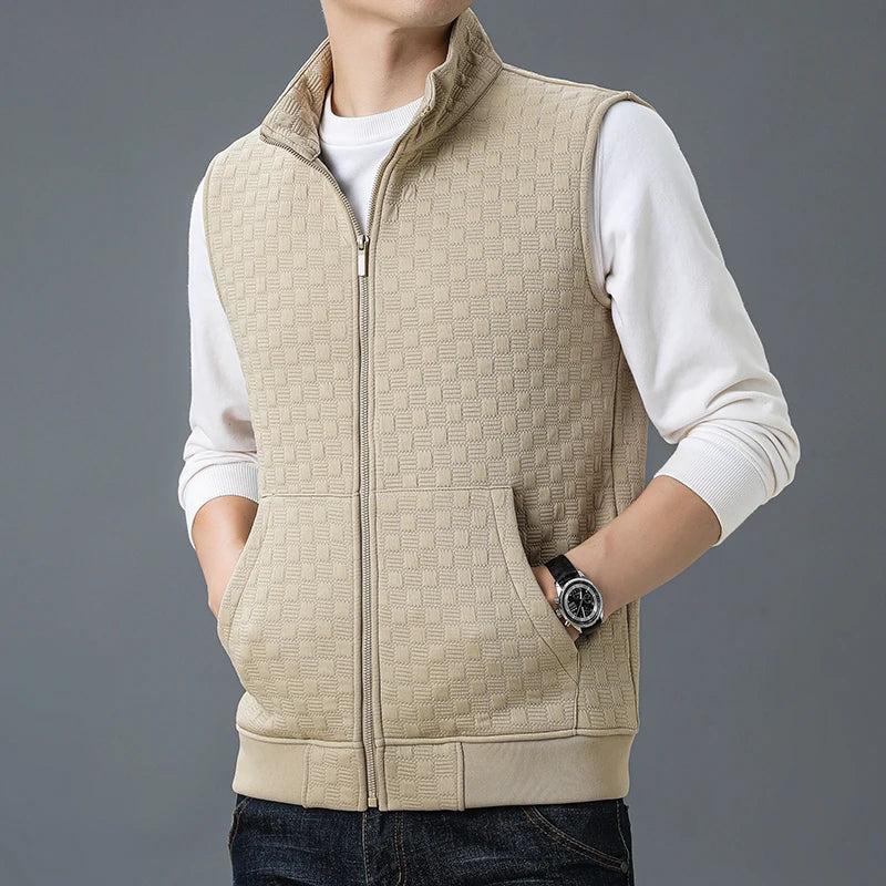 Jack Harrington Quilted Wool Vest