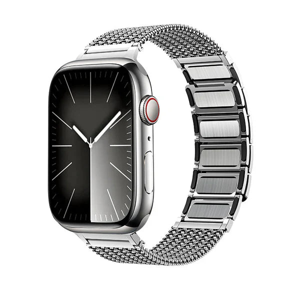 Heritage Braided Stainless Steel Apple Watch Band