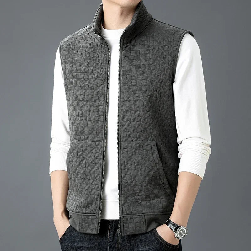 Jack Harrington Quilted Wool Vest