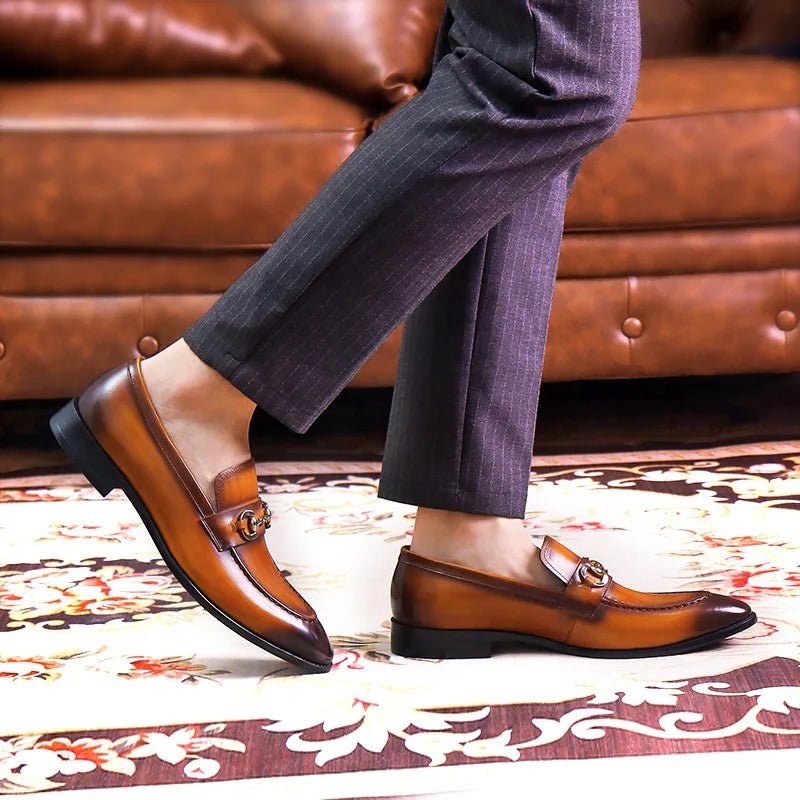 Kingston Handmade Leather Loafers