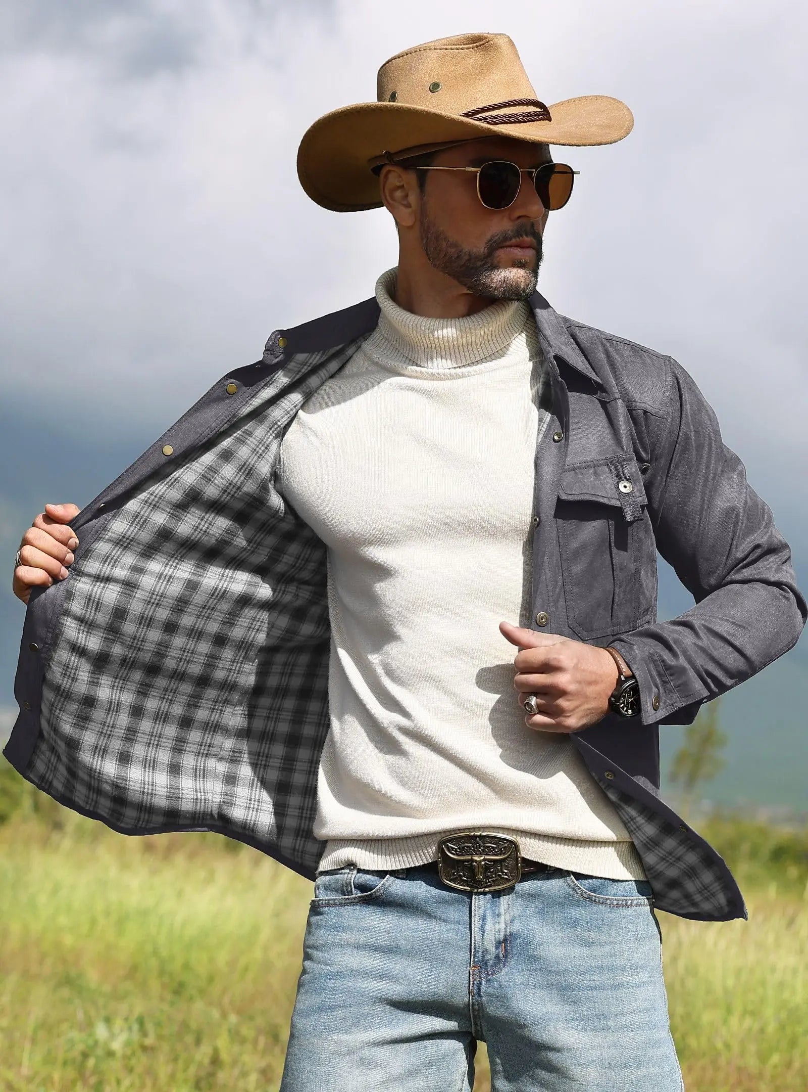 Oakford Plaid Long Sleeve Shirt