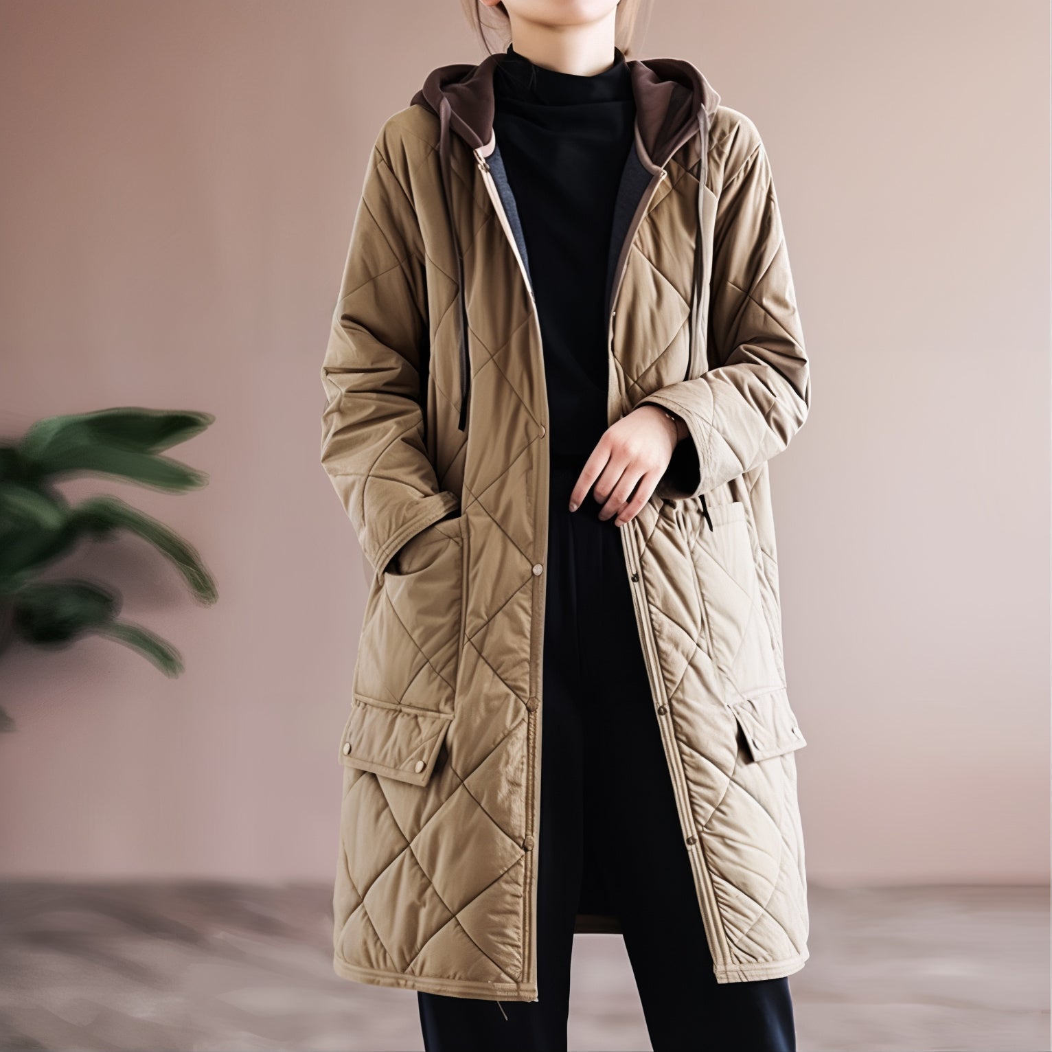 Linda Johnson Diamond Quilted Jacket