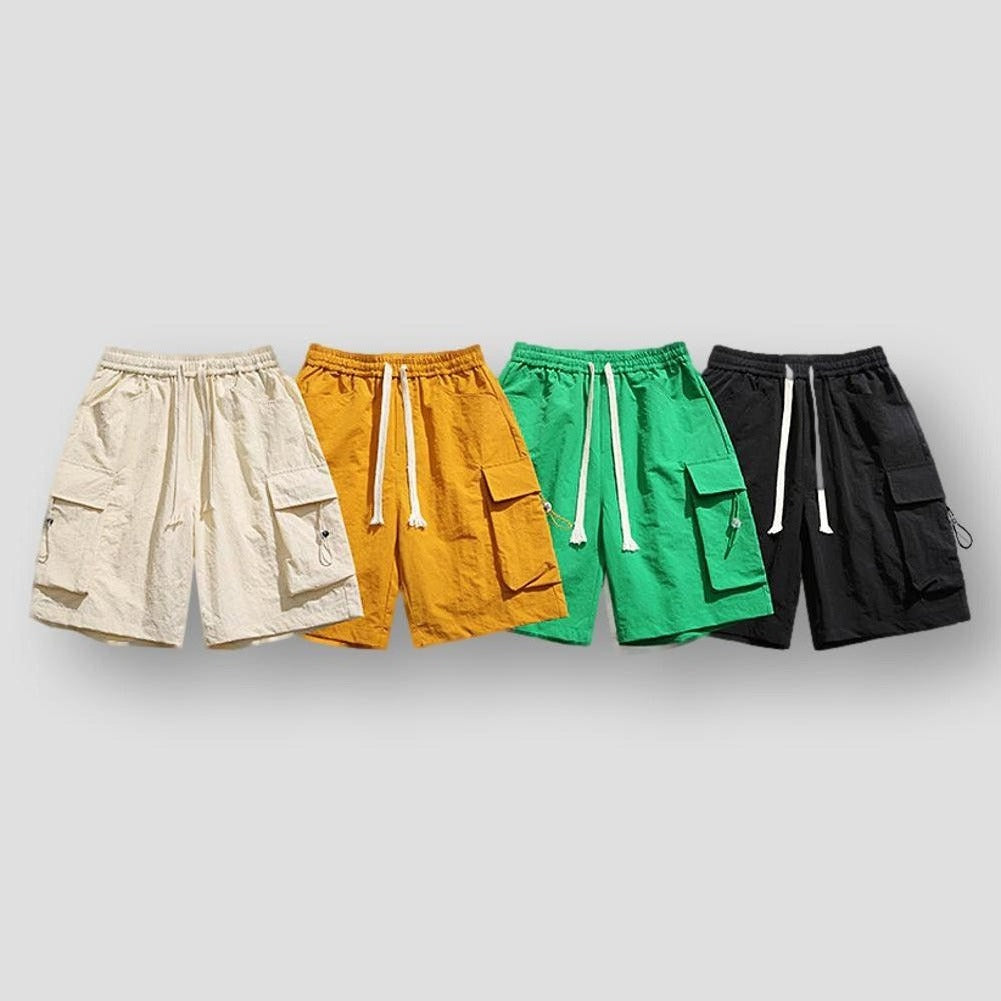 Saint Martin Yonkers Drawstring Adventure Cargo Shorts