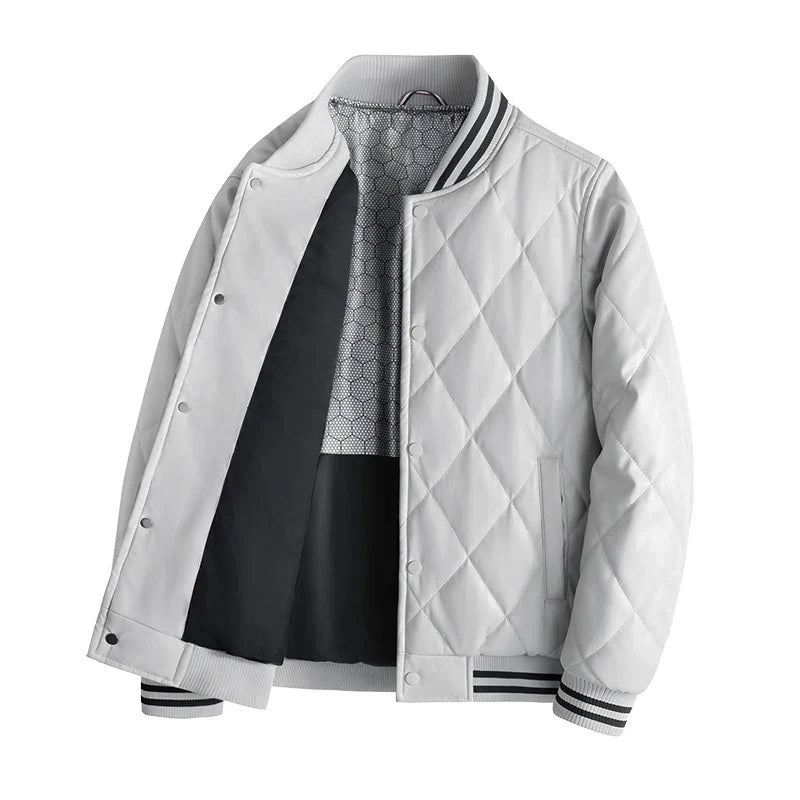 Montreal Quilted Leather Jacket