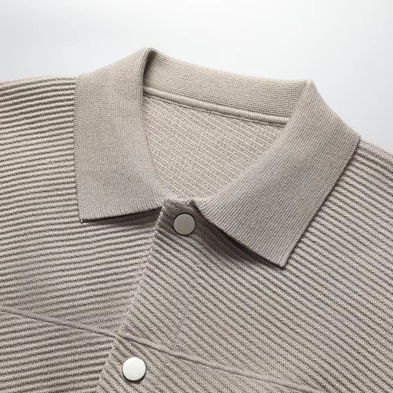 Graham Wells Textured Knit Cardigan