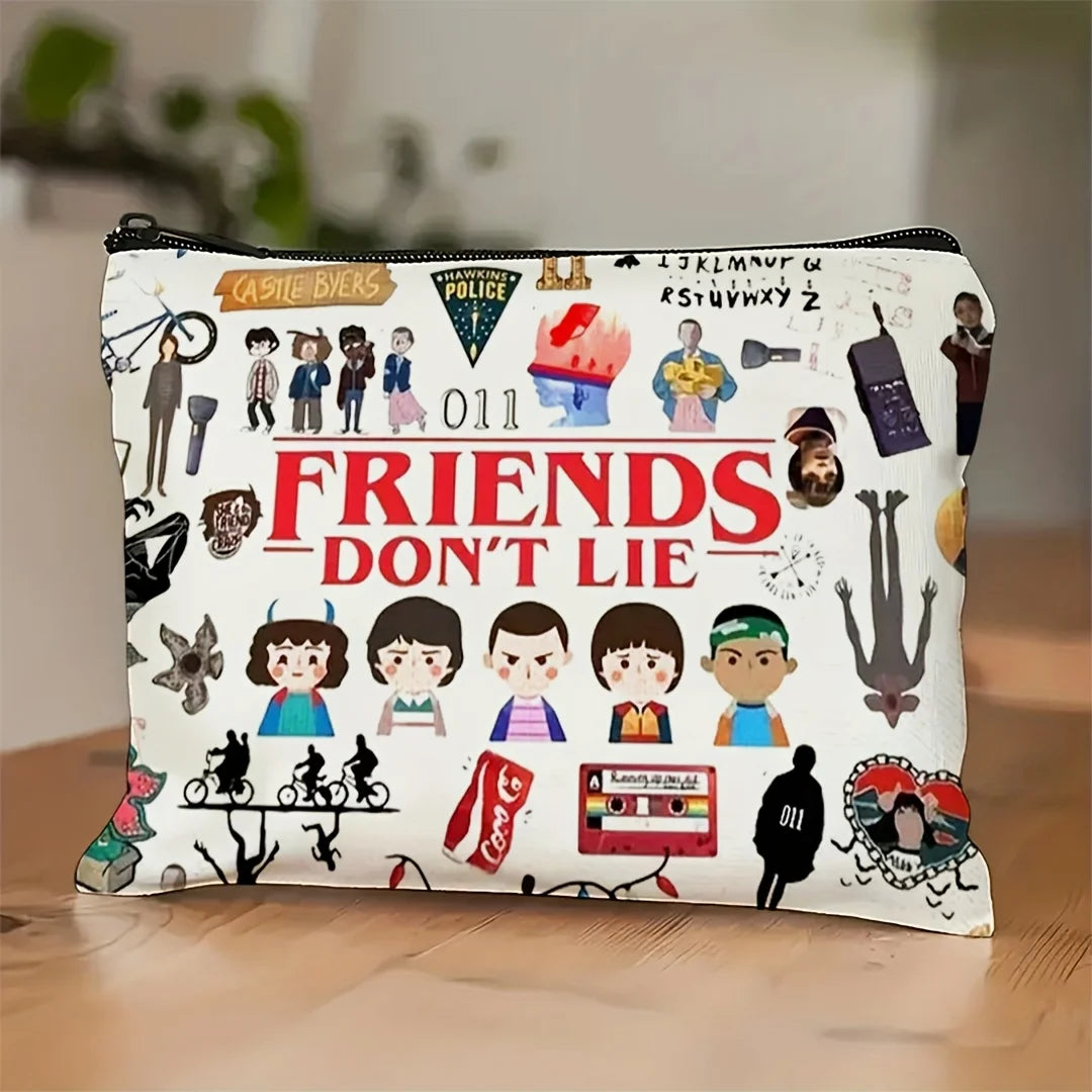 Friends Don’t Lie Zip Hand Bag