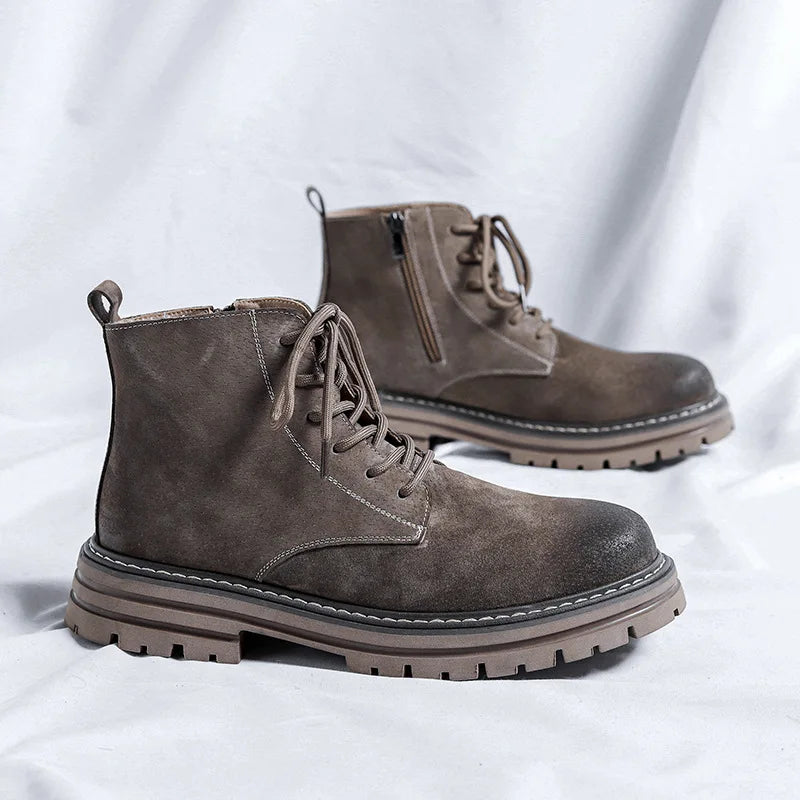 Jack Harrington Leather Ankle Boots