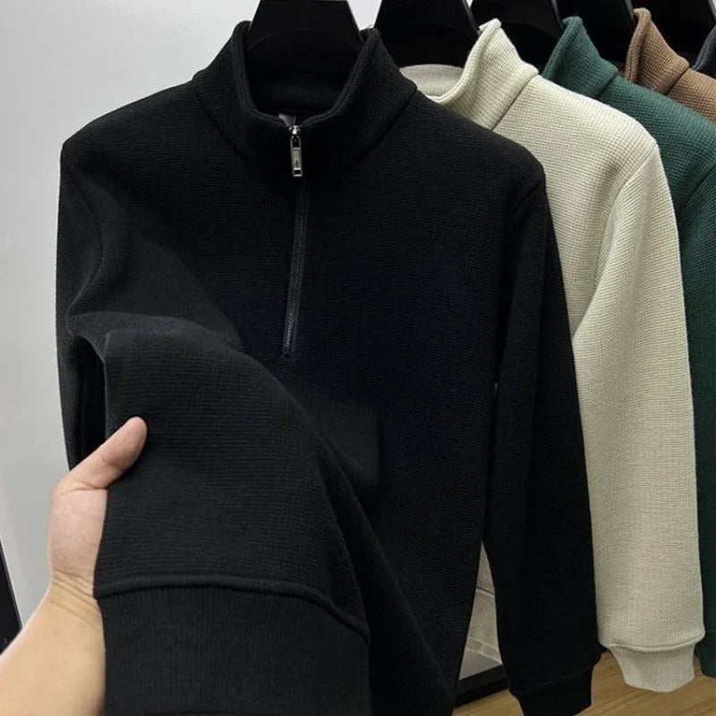 Max Wellington Half-Zip Sweater