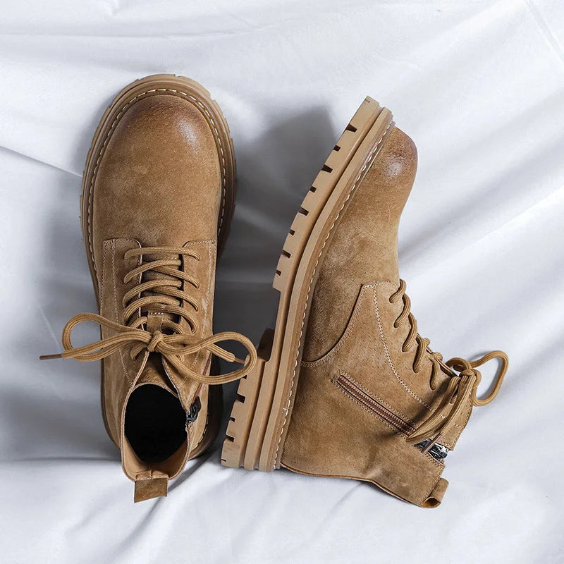 Jack Harrington Leather Ankle Boots