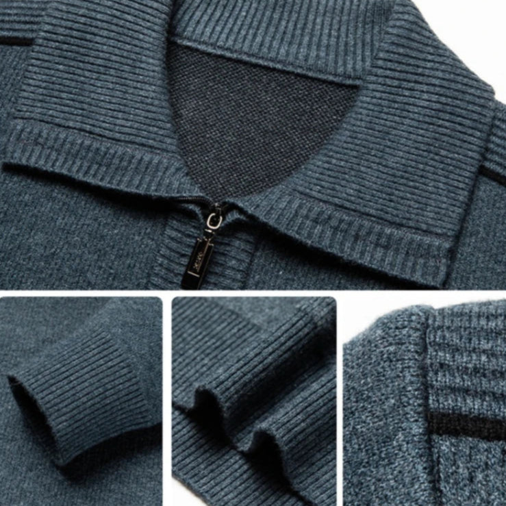 Dan Harrison Quarter-Zip Sweater