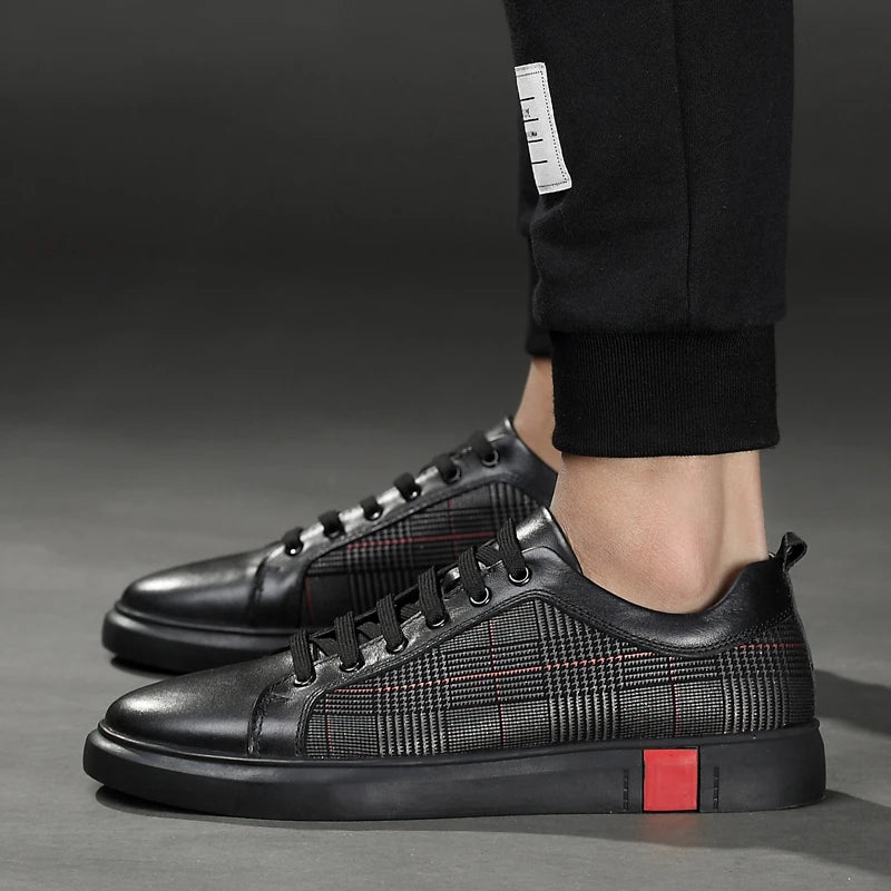 Jack Ross Genuine Leather Sneakers