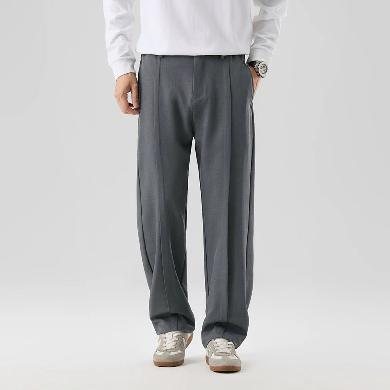 Sebastian Clarke Twill Draped Trousers