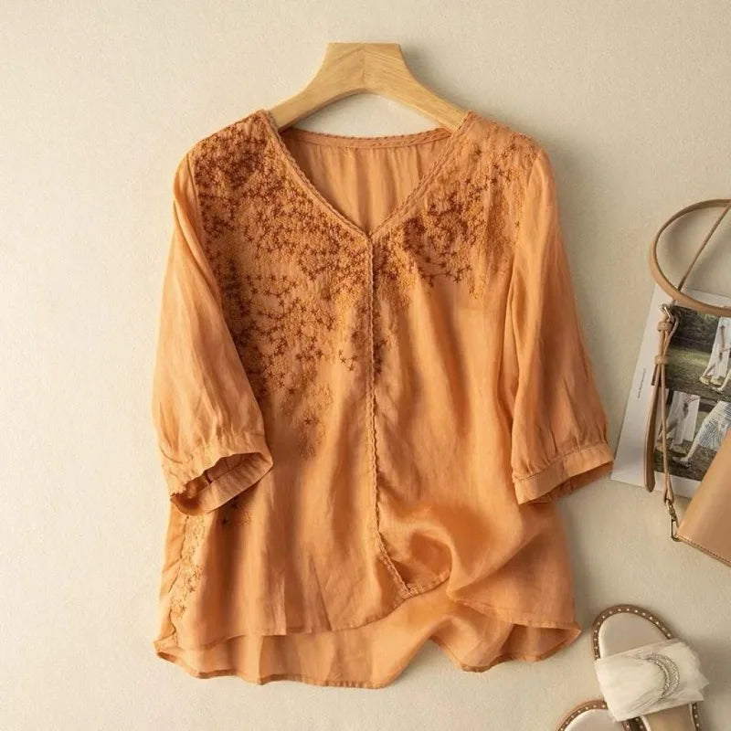 Madison Brooke Linen Shirt