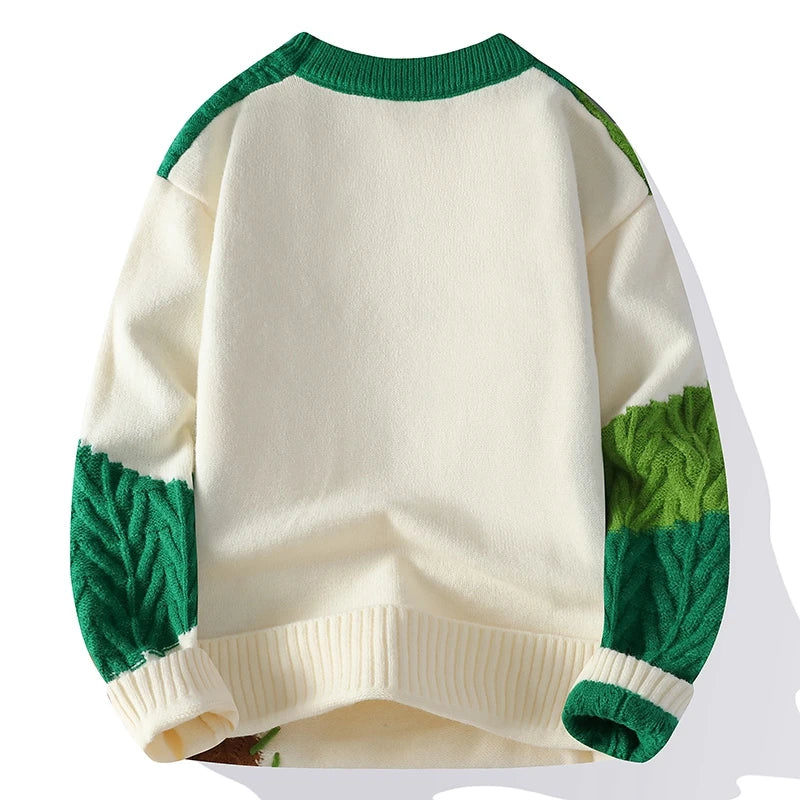 Montreal Patchwork Wool Sweater