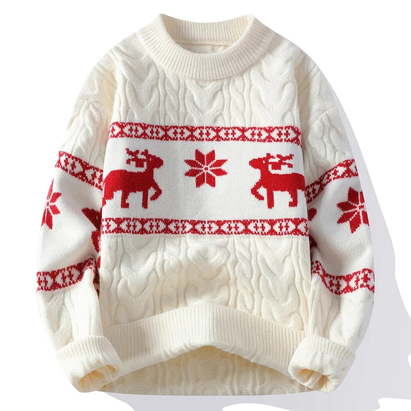 Noel Crest Knit Sweater
