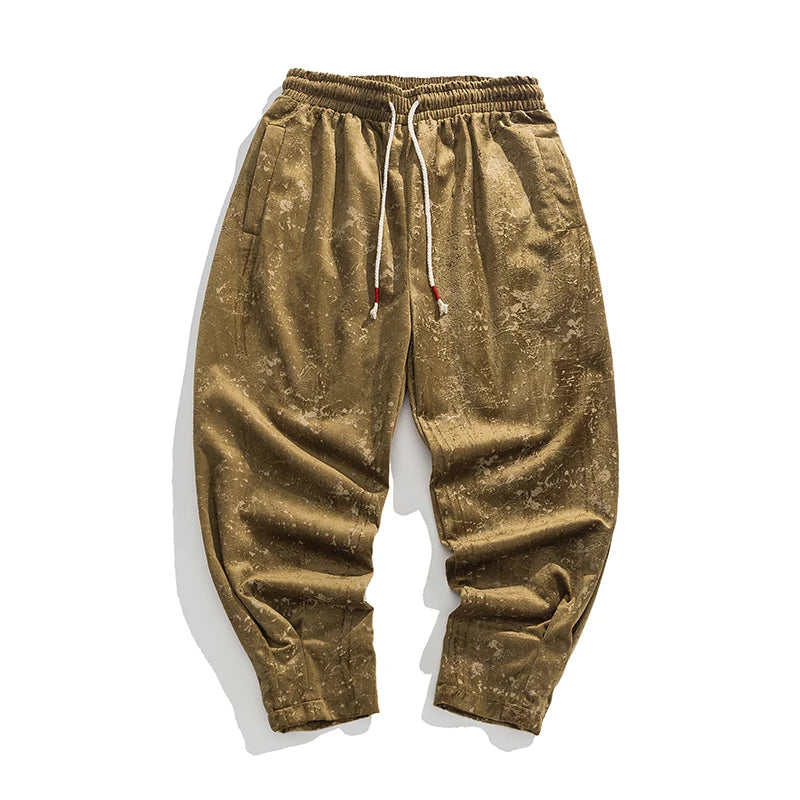 Jacob Mason Marble Velvet Pants