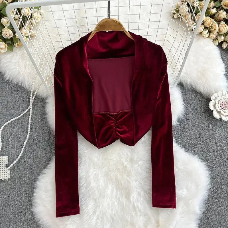 Sophia Lane Satin Bolero Jacket