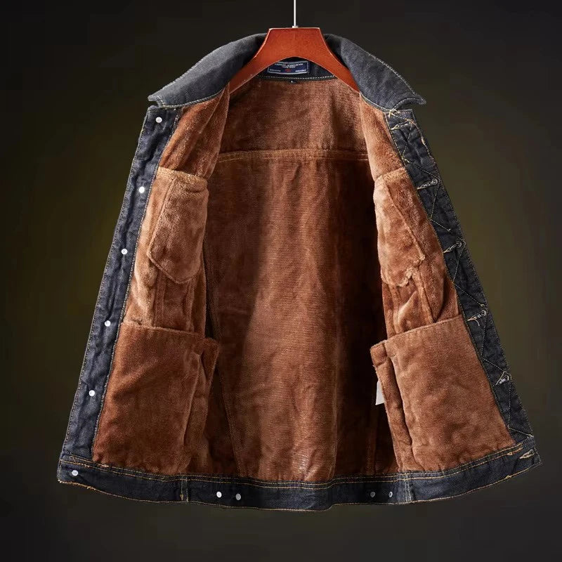 Jack Tanner Denim Fleece Jacket