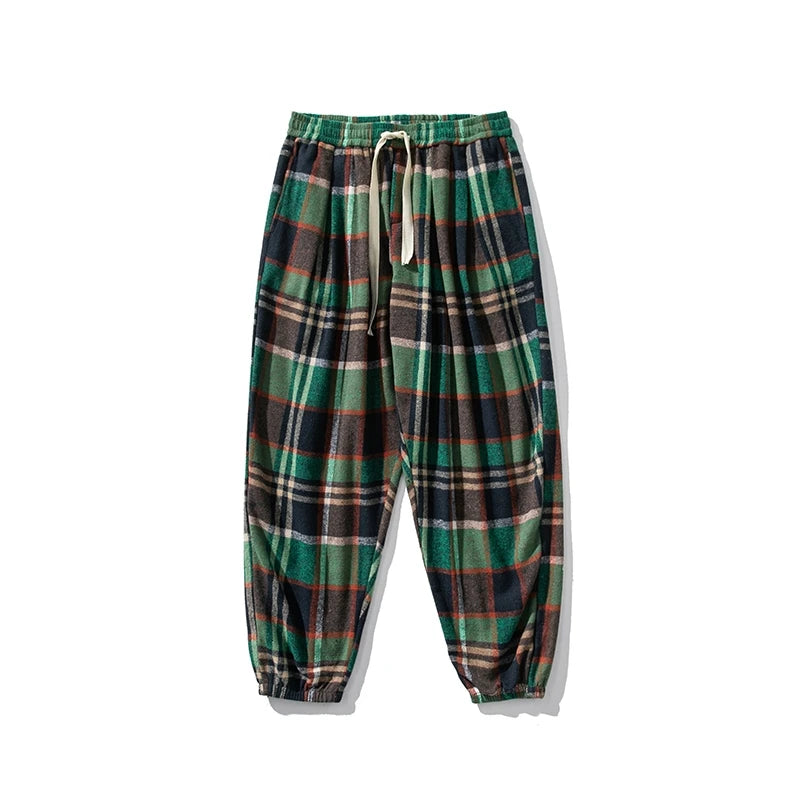 Jack Anthony Plaid Trousers