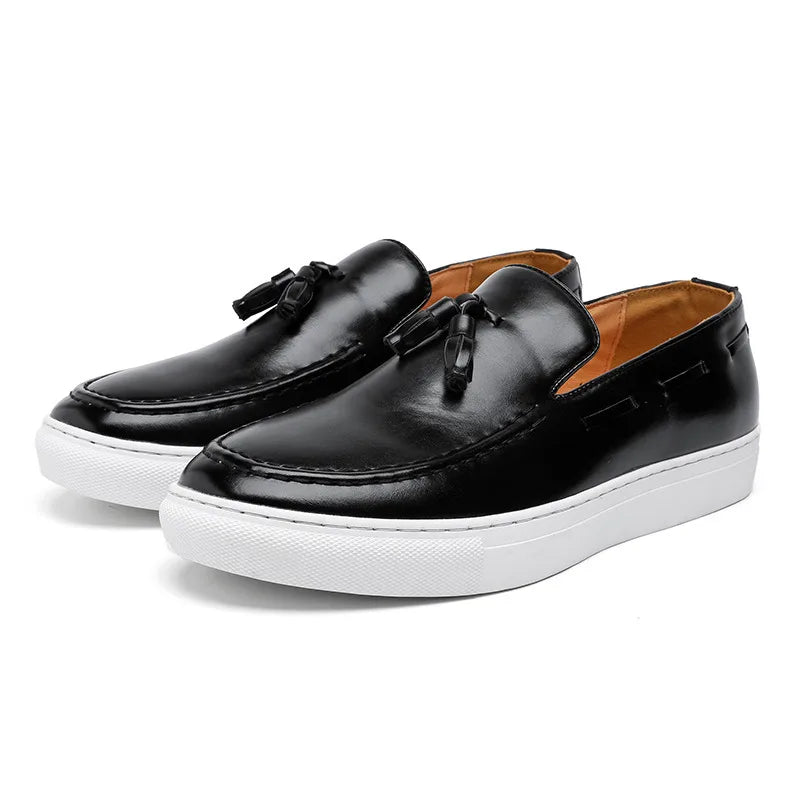 Nick Roy Leather Loafers