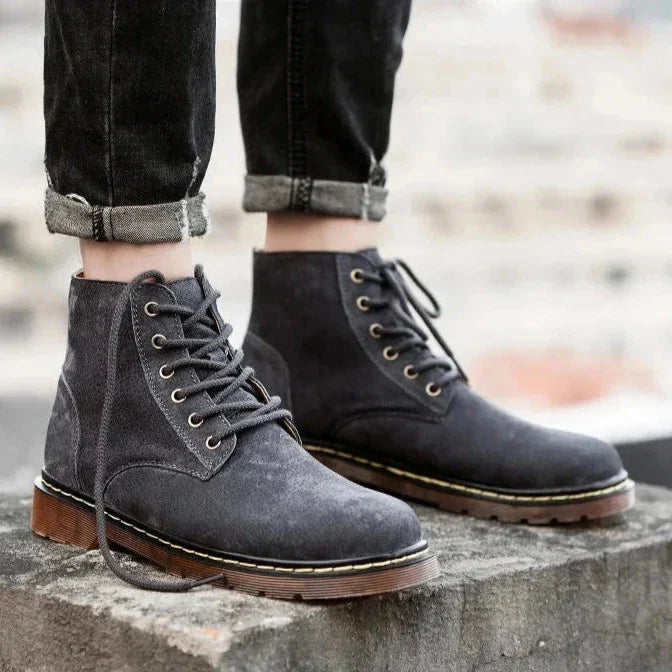 Montreal Suede Leather Boots