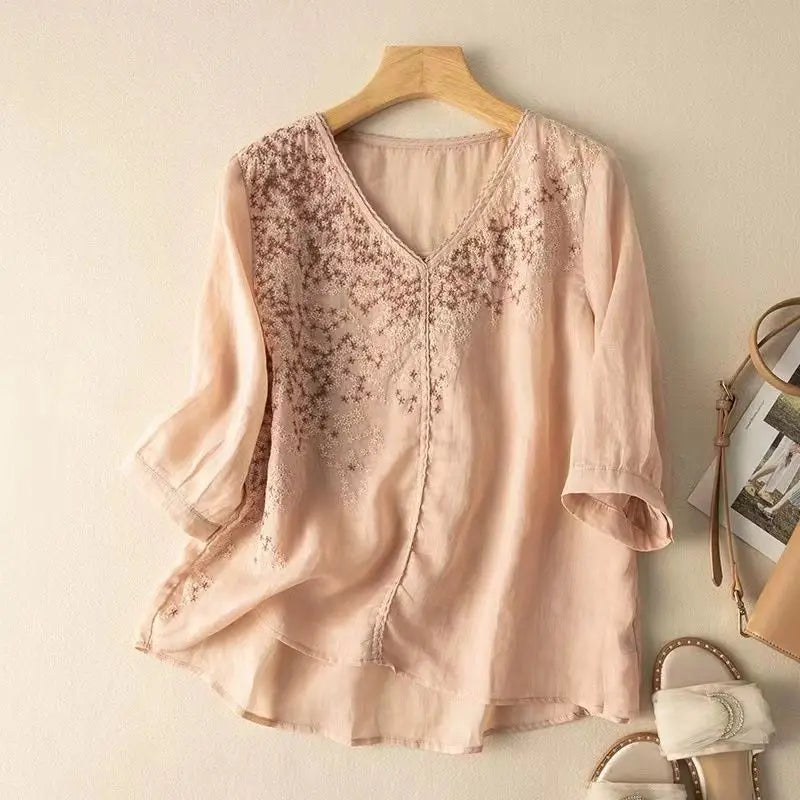 Madison Brooke Linen Shirt