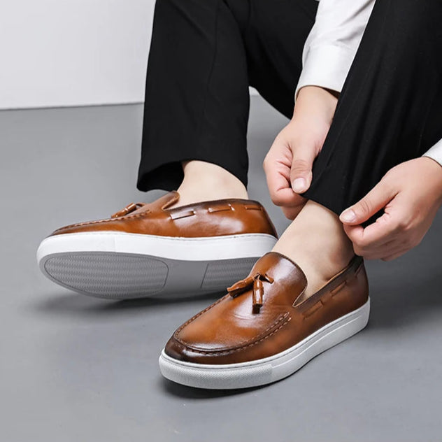 Nick Roy Leather Loafers