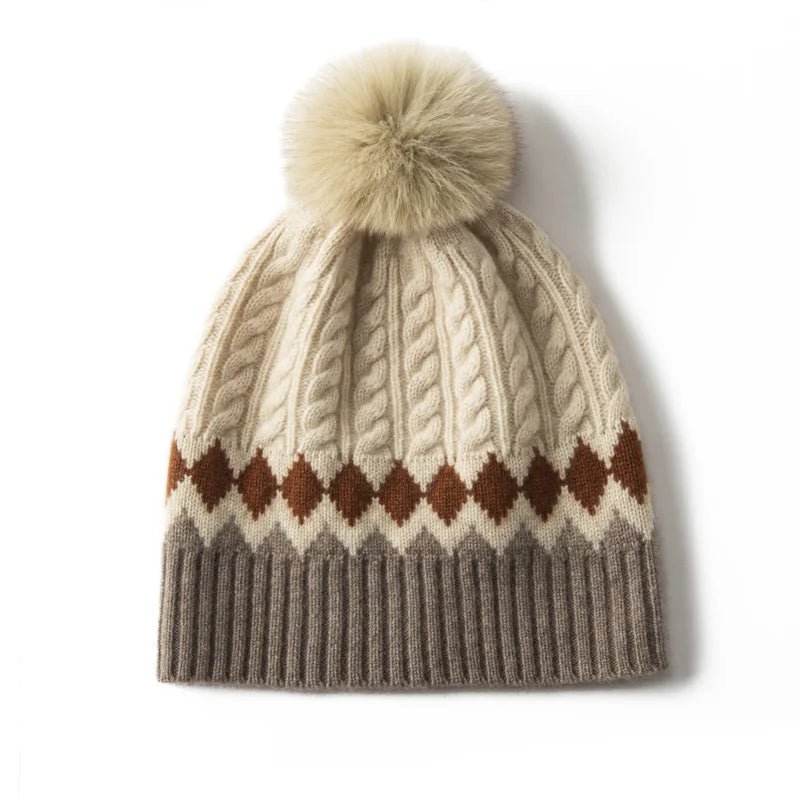 Heritage Cashmere Beanie
