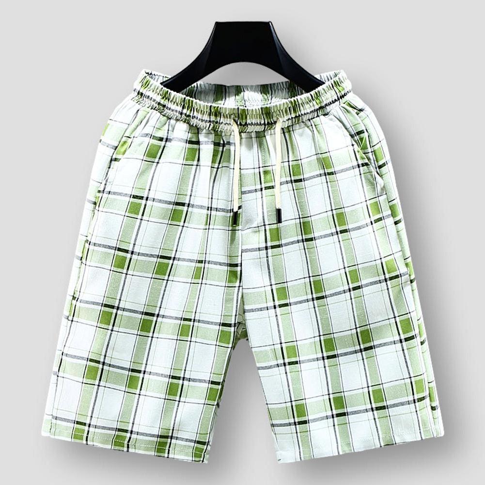 Sky Morris Vancouver Summer Flex Plaid Shorts