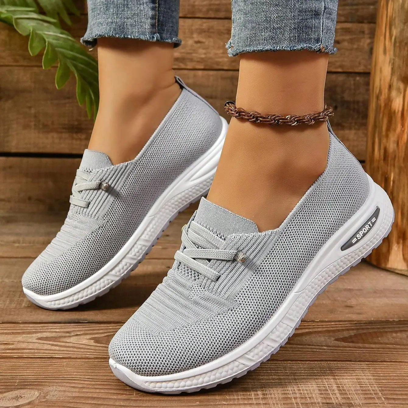 Stella Morgan Knit Sneakers
