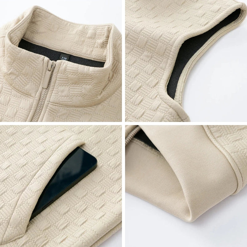 Jack Harrington Quilted Wool Vest