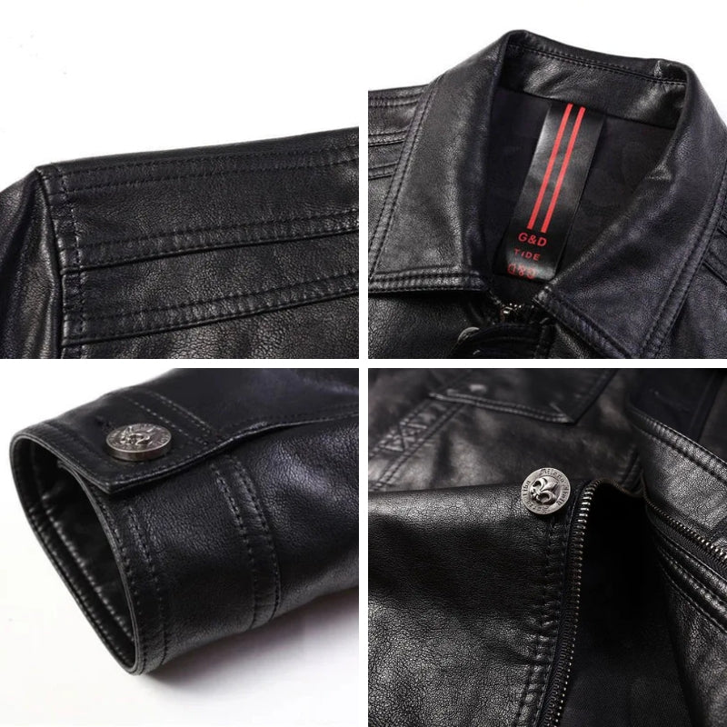 Dan Wellington Genuine Leather Jacket
