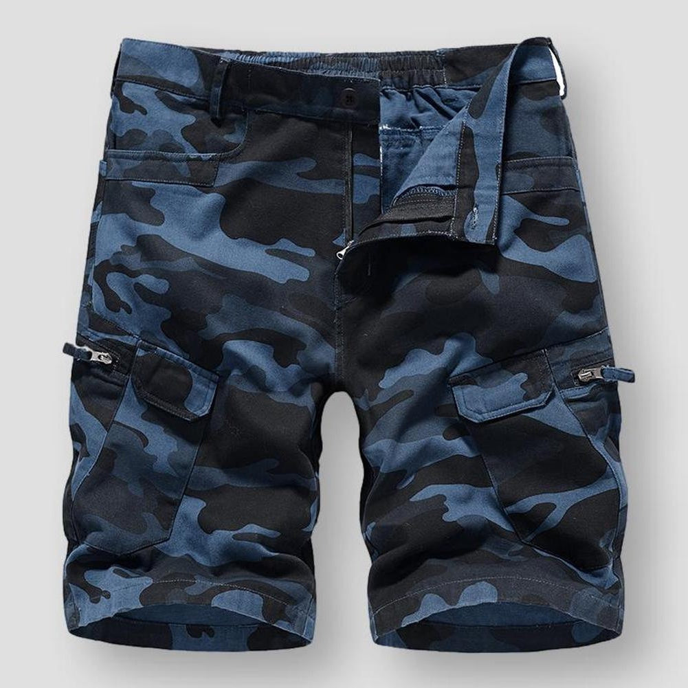 Saint Martin Camo Cargo Shorts