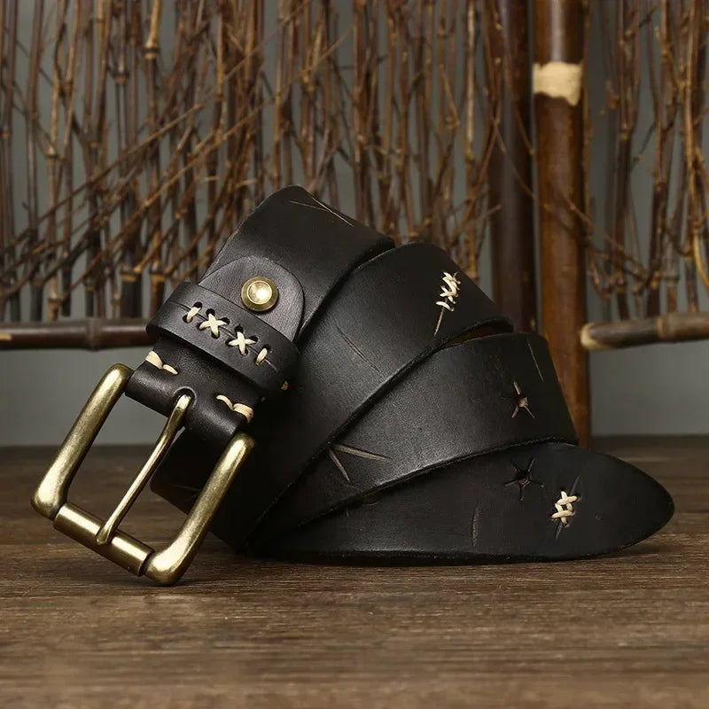Marc Don Leather Belt