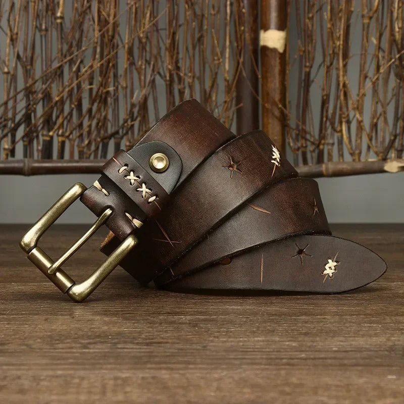 Marc Don Leather Belt