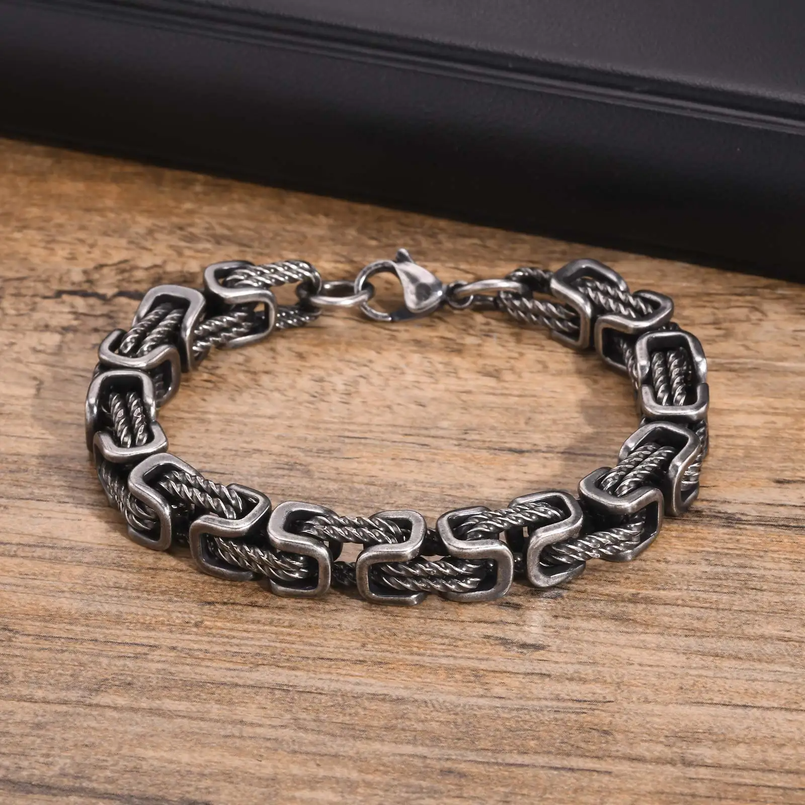 Marc Don Steel Bracelet