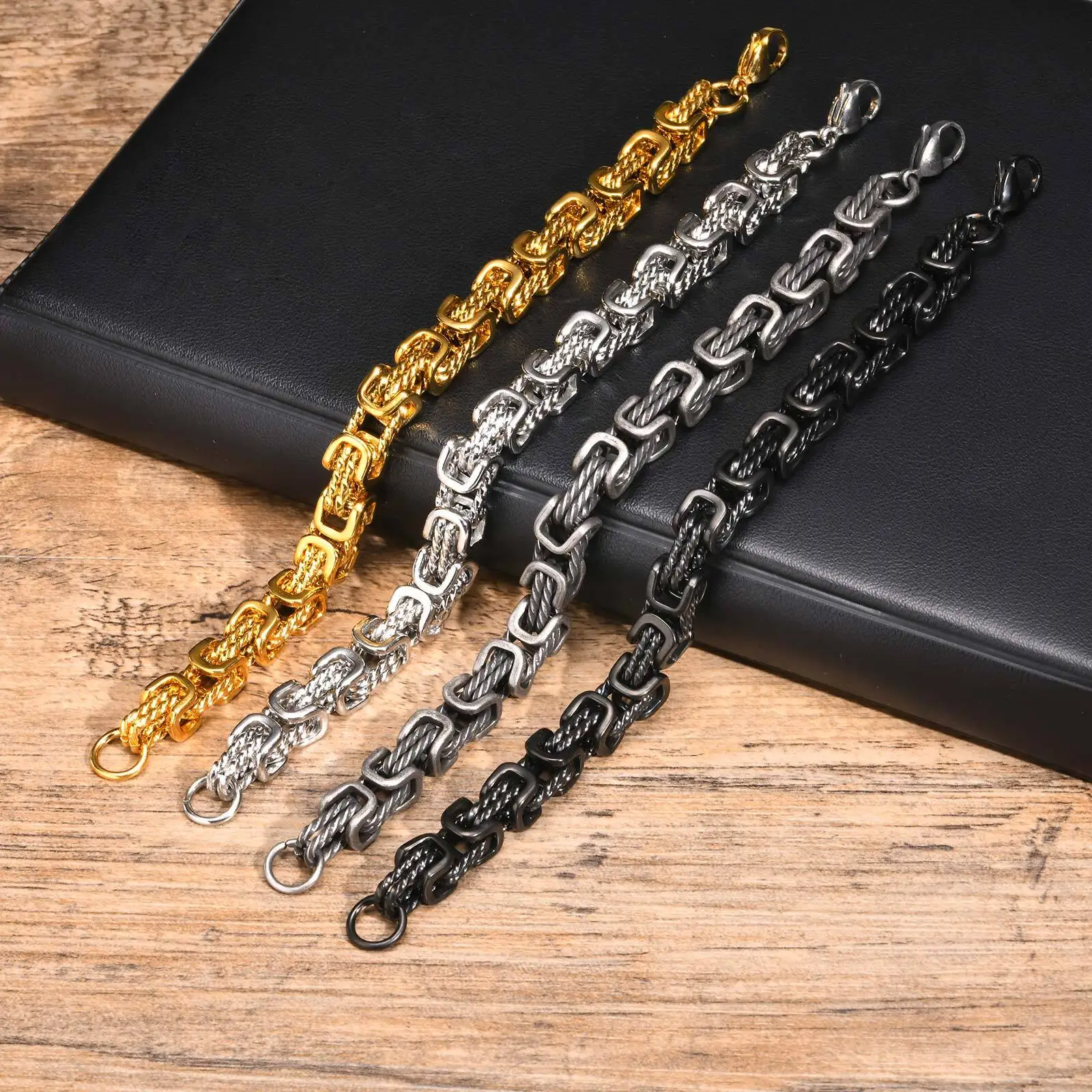 Marc Don Steel Bracelet