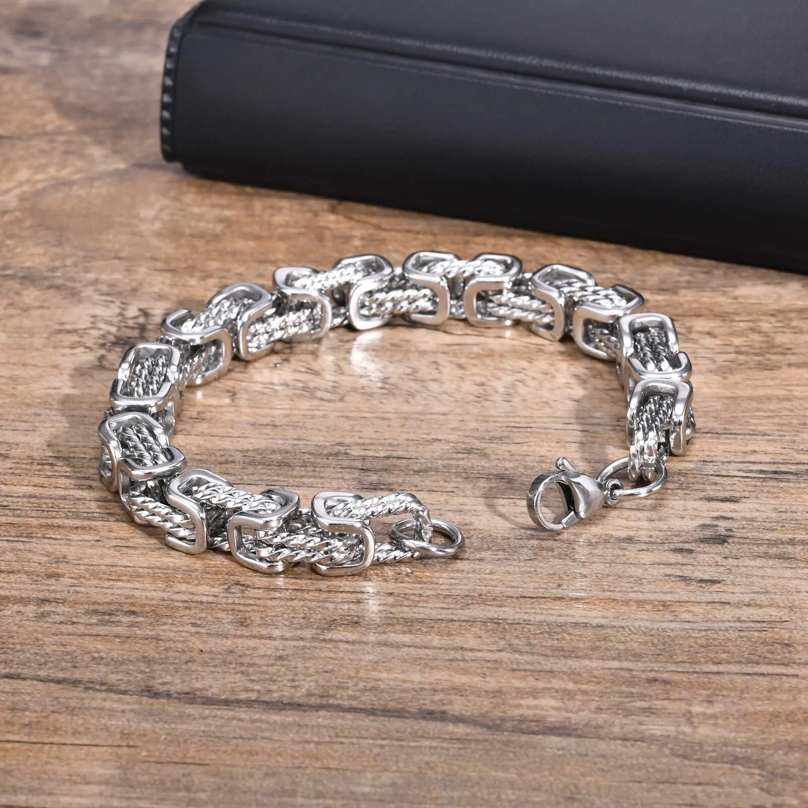 Marc Don Steel Bracelet