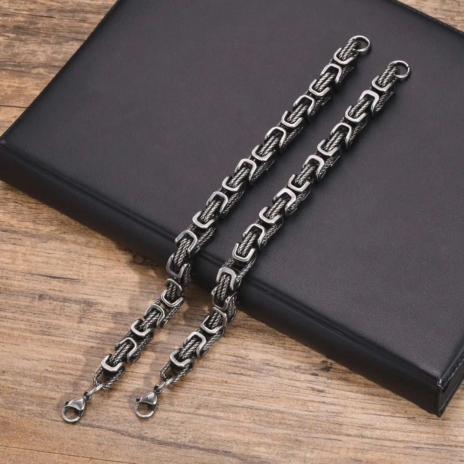 Marc Don Steel Bracelet