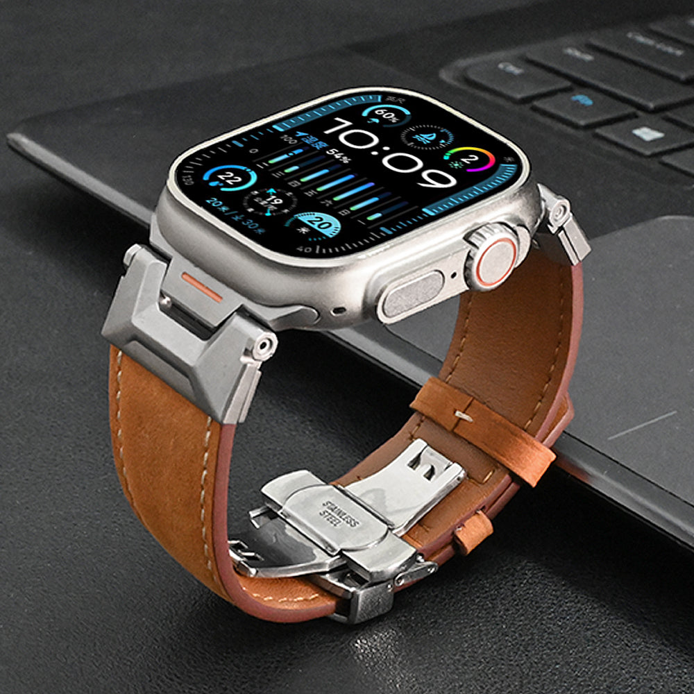 Montclair Genuine Leather Apple Watch Band