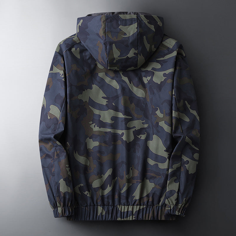 RENZO CAMO WINDBREAKER